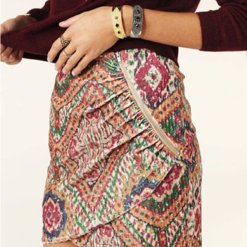 ba&sh Toya mini skirt